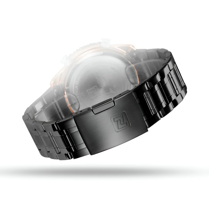 Reloj Naviforce Casual Nf9182 Crono Hombre Acero+ Estuche