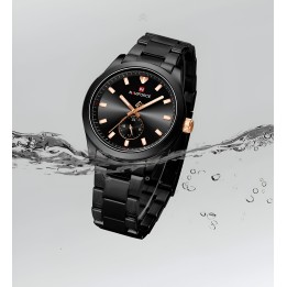 Reloj Naviforce Casual Nf9231 Crono Hombre Acero+ Estuche