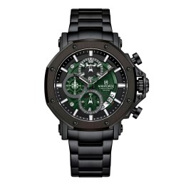 Reloj Naviforce Casual Nf8065 Crono Hombre Acero + Estuche