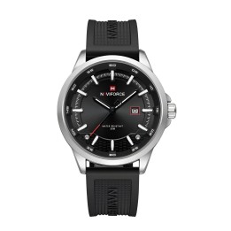 Reloj Naviforce Casual Nf9248t Crono Hombre Goma + Estuche
