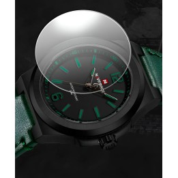 Reloj Naviforce Casual Nf9233 Crono Hombre Cuero + Estuche