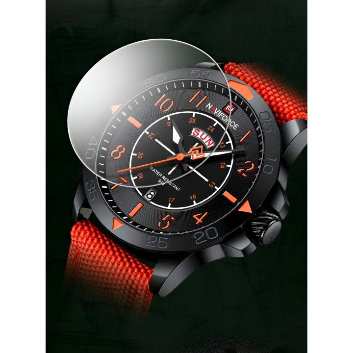 Reloj Naviforce Casual Nf9204n Crono Hombre Nylon + Estuche