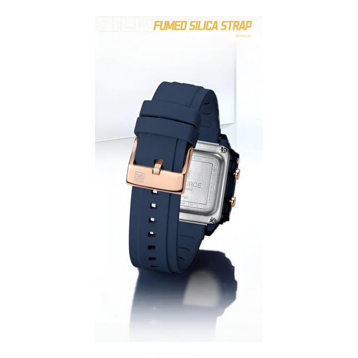 Reloj Naviforce Sport Nf7101 Digital Mujer Goma + Estuche
