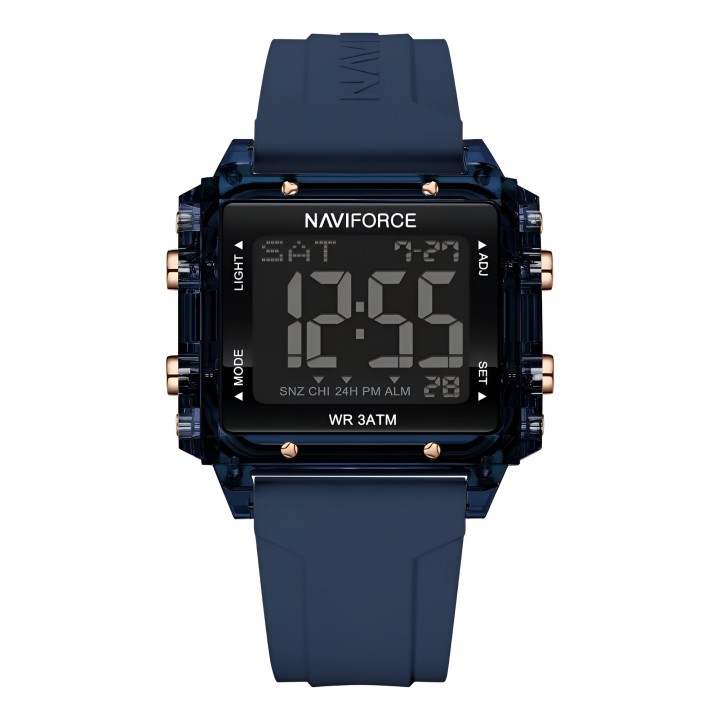 Reloj Naviforce Sport Nf7101 Digital Mujer Goma + Estuche