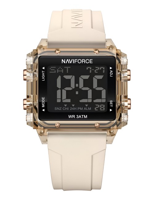 Reloj Naviforce Sport Nf7101 Digital Mujer Goma + Estuche
