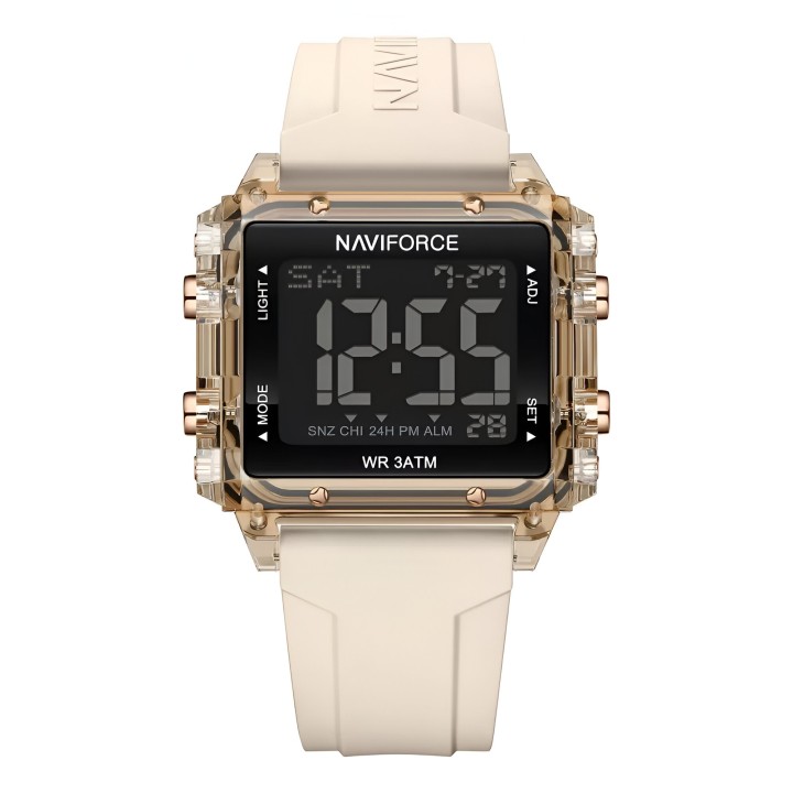 Reloj Naviforce Sport Nf7101 Digital Mujer Goma + Estuche