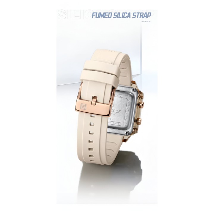 Reloj Naviforce Sport Nf7101 Digital Mujer Goma + Estuche