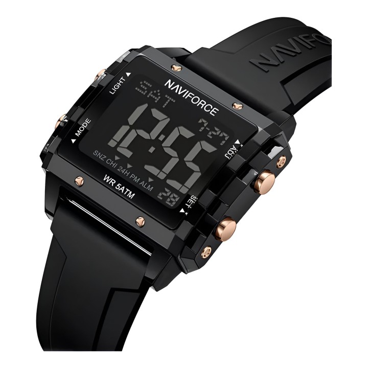 Reloj Naviforce Sport Nf7101 Digital Mujer Goma + Estuche