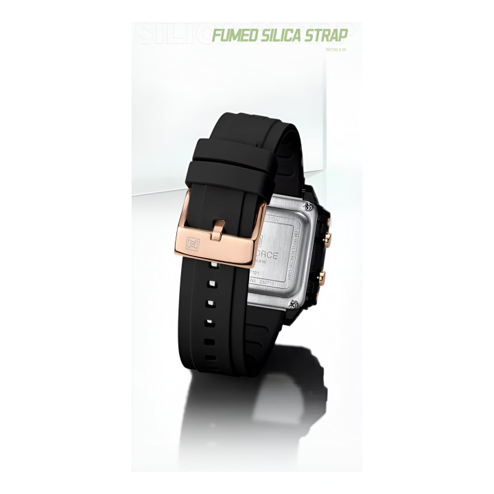 Reloj Naviforce Sport Nf7101 Digital Mujer Goma + Estuche
