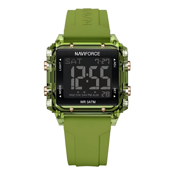 Reloj Naviforce Sport Nf7101 Digital Mujer Goma + Estuche