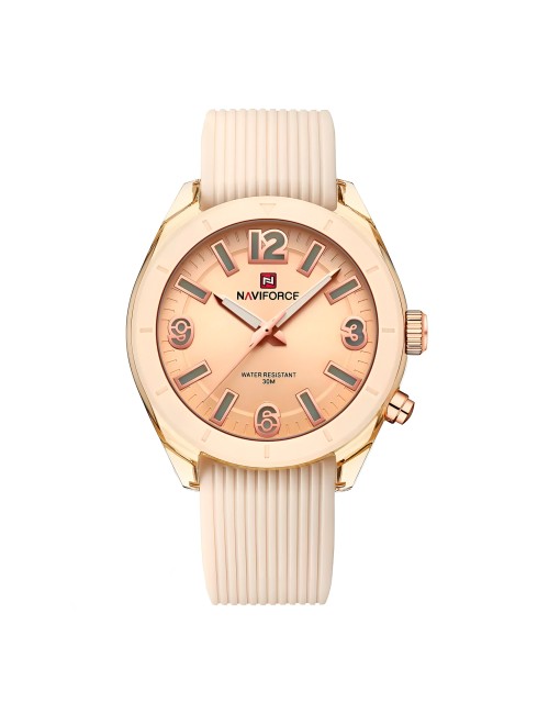 Reloj Naviforce Sport Nf7103 Mujer Goma Luz Led + Estuche