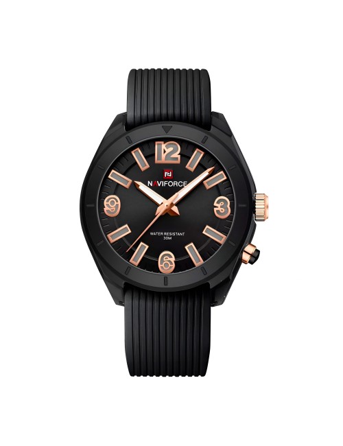 Reloj Naviforce Sport Nf7103 Mujer Goma Luz Led + Estuche