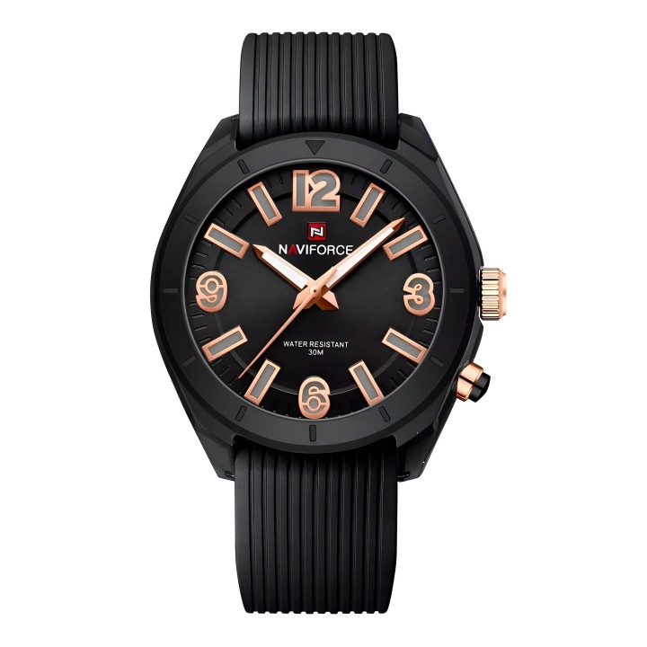 Reloj Naviforce Sport Nf7103 Mujer Goma Luz Led + Estuche