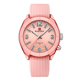 Reloj Naviforce Sport Nf7103 Mujer Goma Luz Led + Estuche