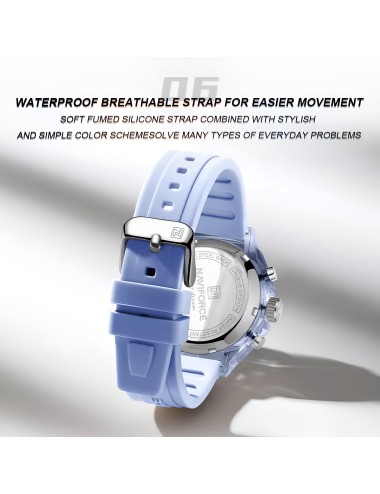 Reloj Naviforce Sport Nf7109 Digital Mujer Goma + Estuche