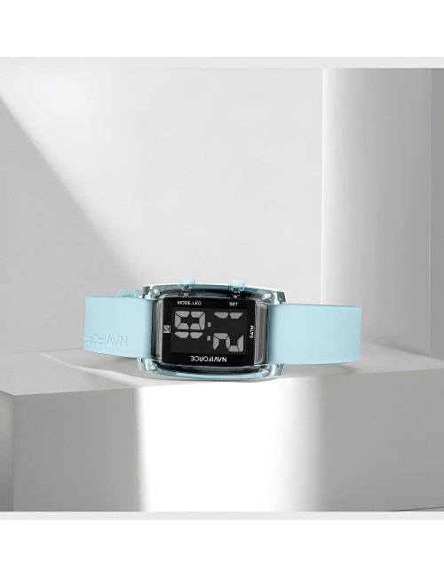 Reloj Naviforce Sport Nf7118 Digital Mujer Goma + Estuche