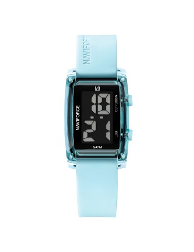 Reloj Naviforce Sport Nf7118 Digital Mujer Goma + Estuche