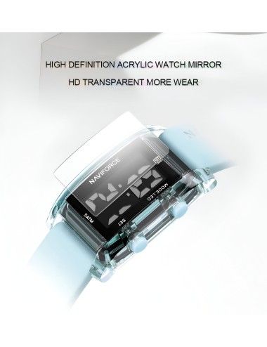 Reloj Naviforce Sport Nf7118 Digital Mujer Goma + Estuche