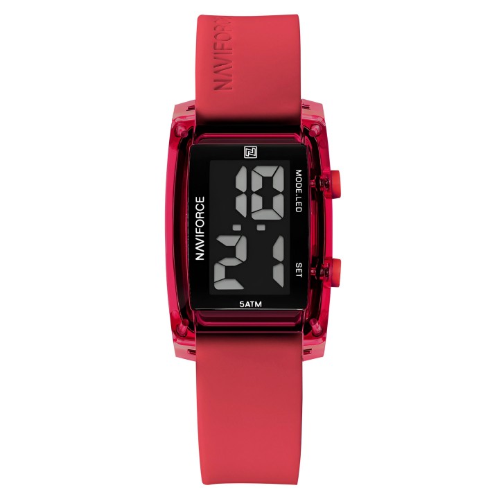 Reloj Naviforce Sport Nf7118 Digital Mujer Goma + Estuche