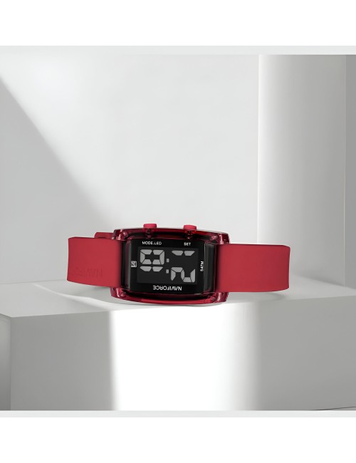 Reloj Naviforce Sport Nf7118 Digital Mujer Goma + Estuche