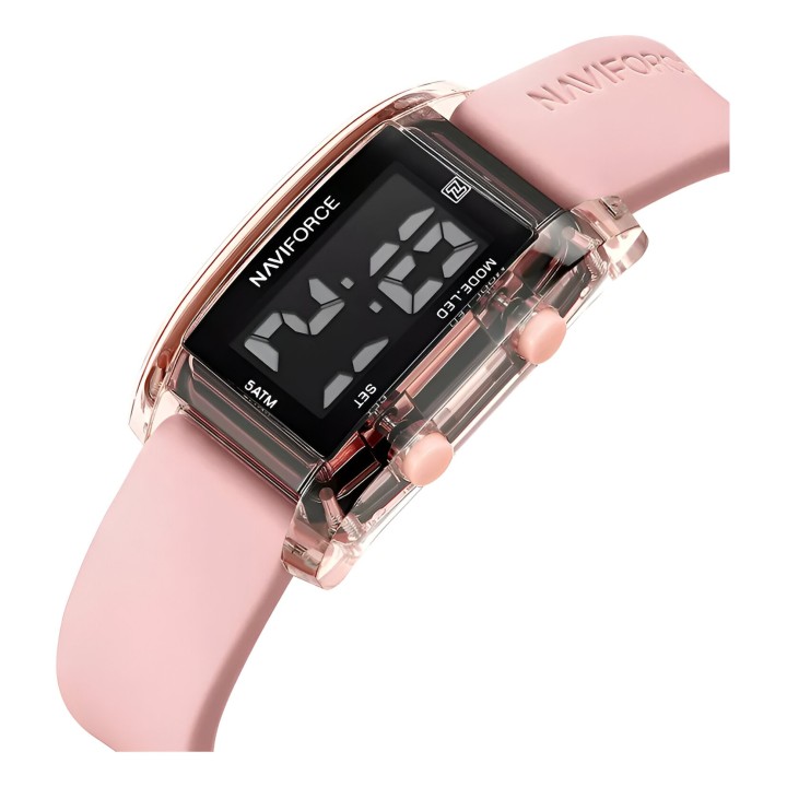 Reloj Naviforce Sport Nf7118 Digital Mujer Goma + Estuche