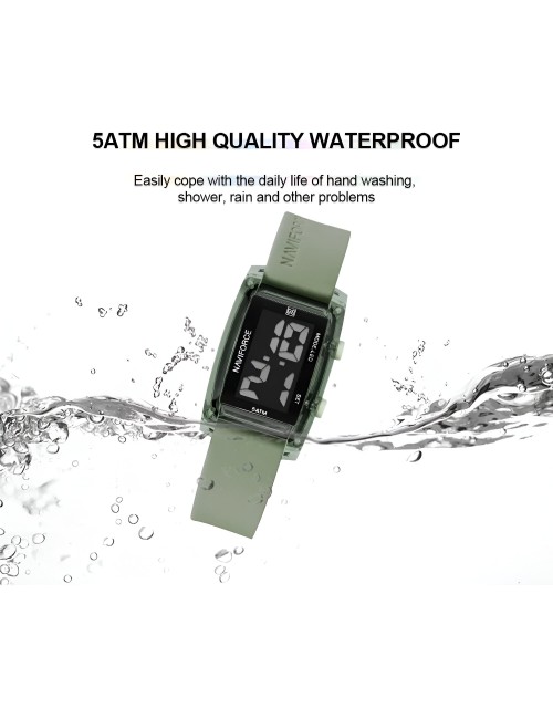 Reloj Naviforce Sport Nf7118 Digital Mujer Goma + Estuche