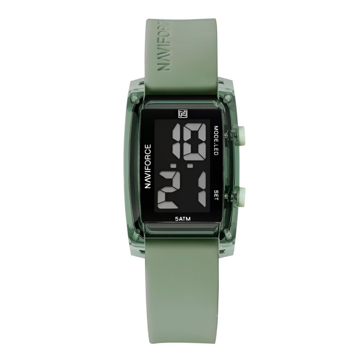 Reloj Naviforce Sport Nf7118 Digital Mujer Goma + Estuche