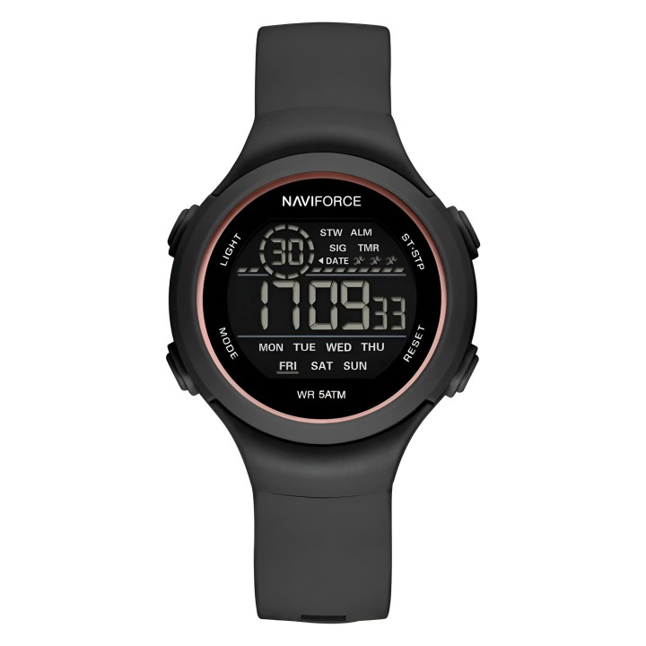 Reloj Naviforce Sport Nf7119 Digital Mujer Goma + Estuche