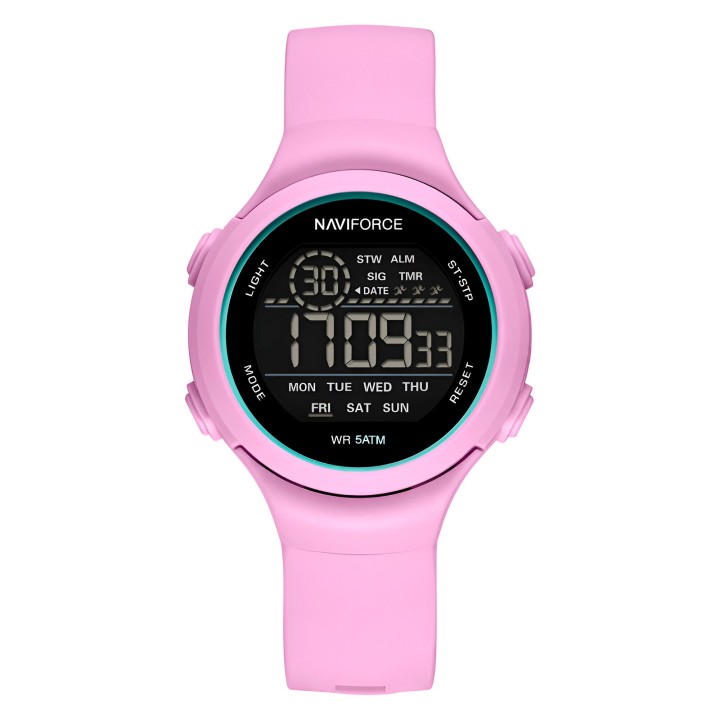 Reloj Naviforce Sport Nf7119 Digital Mujer Goma + Estuche