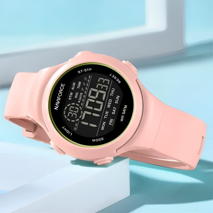 Reloj Naviforce Sport Nf7119 Digital Mujer Goma + Estuche