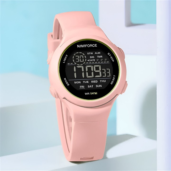 Reloj Naviforce Sport Nf7119 Digital Mujer Goma + Estuche
