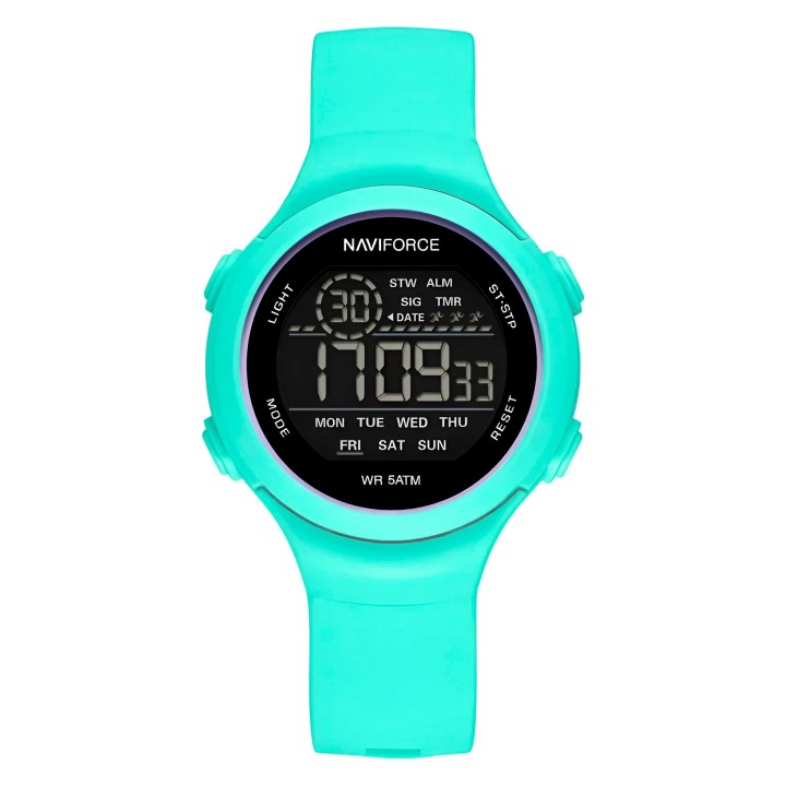 Reloj Naviforce Sport Nf7119 Digital Mujer Goma + Estuche