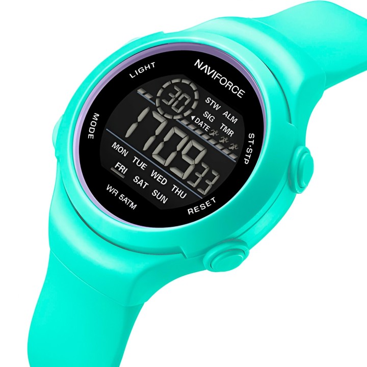 Reloj Naviforce Sport Nf7119 Digital Mujer Goma + Estuche