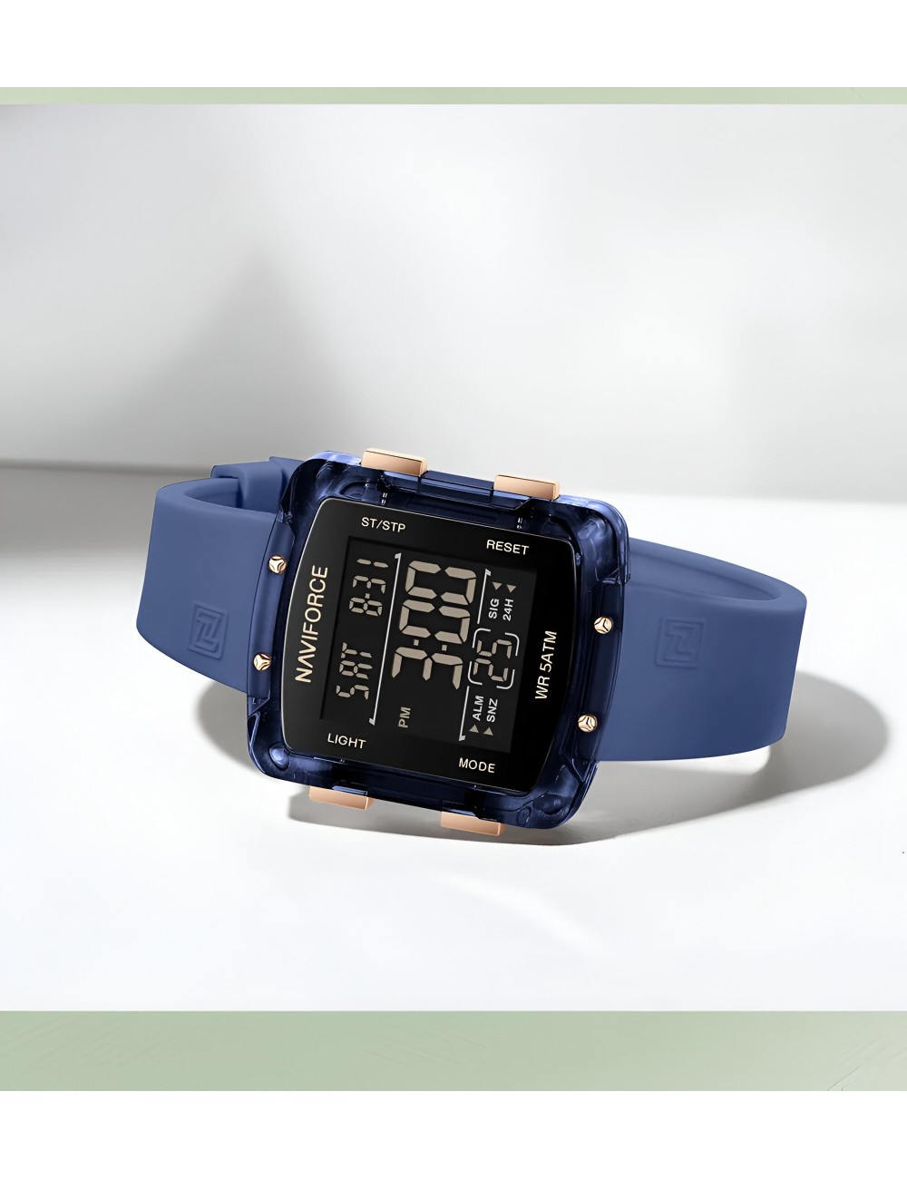 Reloj Naviforce Sport Nf7121 Digital Mujer Goma + Estuche