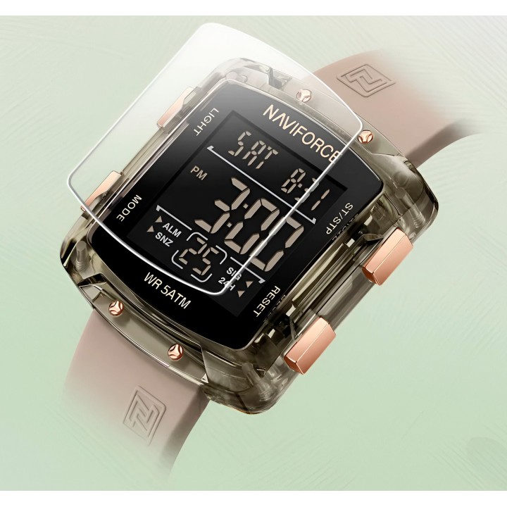 Reloj Naviforce Sport Nf7121 Digital Mujer Goma + Estuche