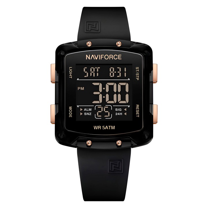Reloj Naviforce Sport Nf7121 Digital Mujer Goma + Estuche