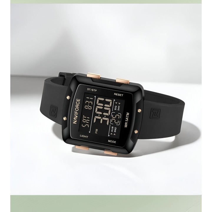Reloj Naviforce Sport Nf7121 Digital Mujer Goma + Estuche