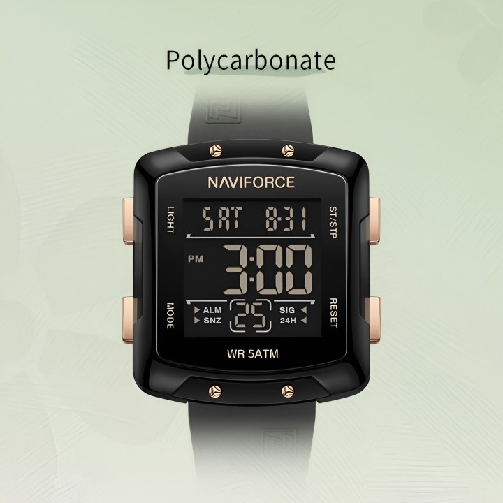 Reloj Naviforce Sport Nf7121 Digital Mujer Goma + Estuche