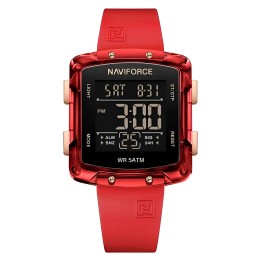 Reloj Naviforce Sport Nf7121 Digital Mujer Goma + Estuche