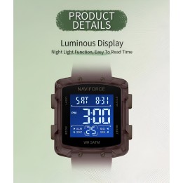 Reloj Naviforce Sport Nf7121 Digital Mujer Goma + Estuche