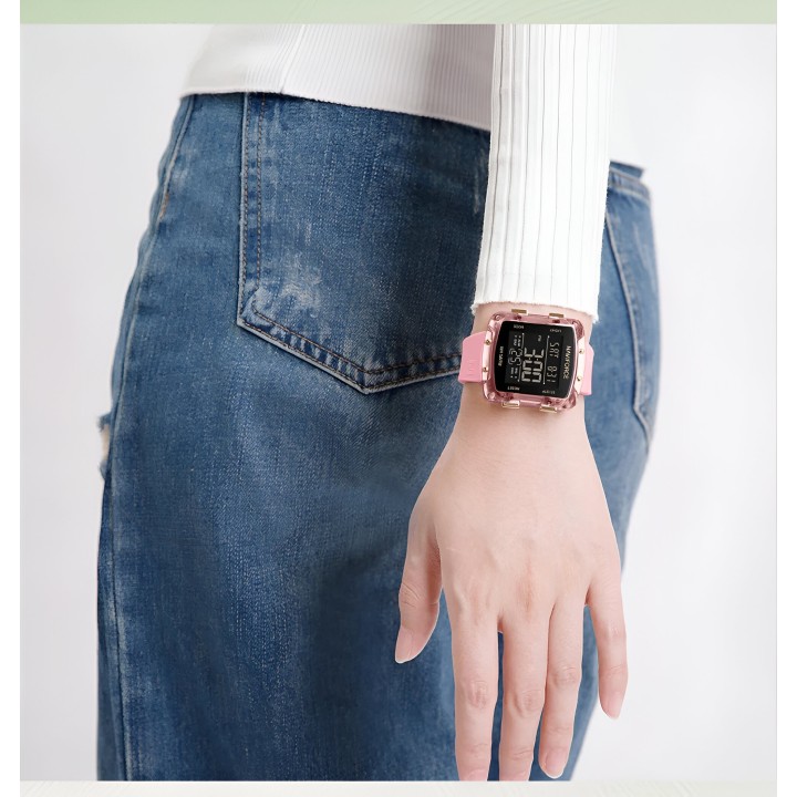 Reloj Naviforce Sport Nf7121 Digital Mujer Goma + Estuche
