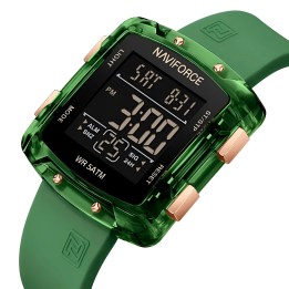 Reloj Naviforce Sport Nf7121 Digital Mujer Goma + Estuche