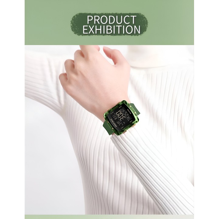 Reloj Naviforce Sport Nf7121 Digital Mujer Goma + Estuche