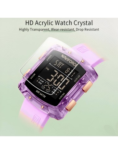 Reloj Naviforce Sport Nf7121 Digital Mujer Goma + Estuche