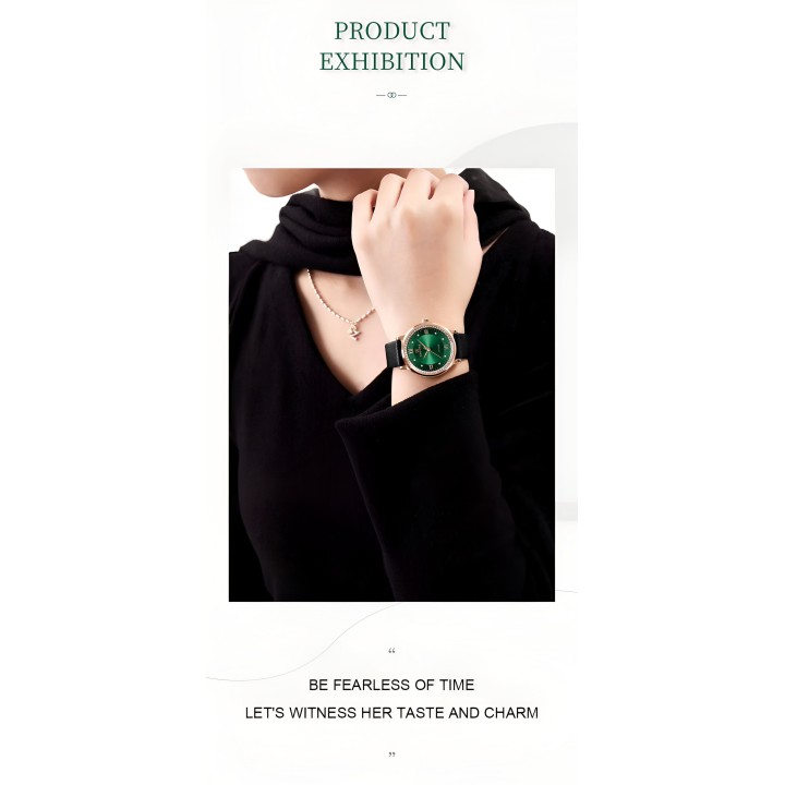 Reloj Naviforce Casual Nf5036 Mujer Cuero + Estuche