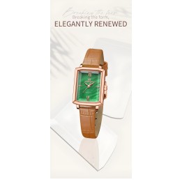 Reloj Naviforce Casual Nf5039 Mujer Cuero + Estuche