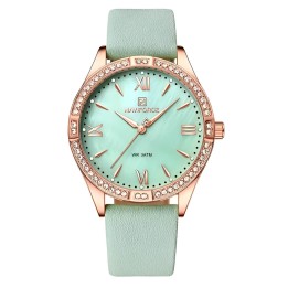 Reloj Naviforce Sport Nf5038 Mujer Cuero + Estuche