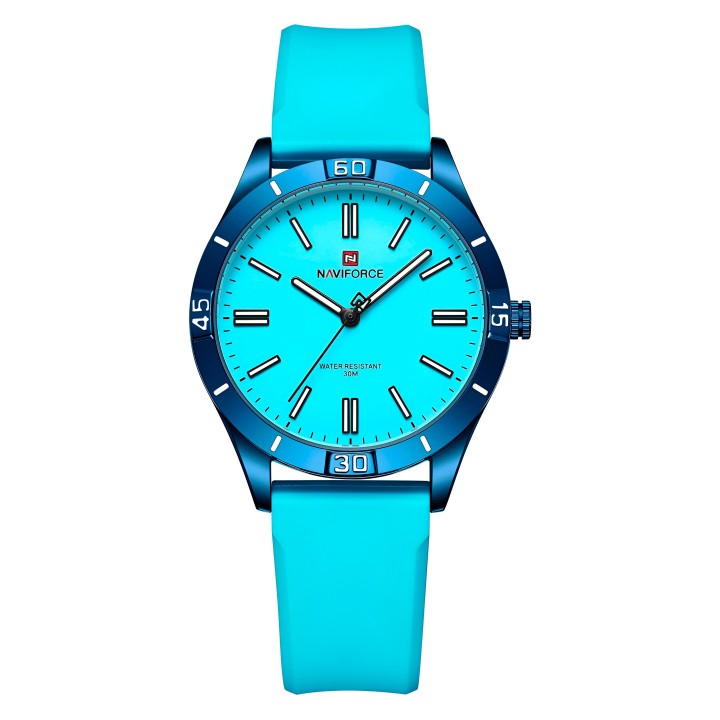 Reloj Naviforce Sport Nf5041 Mujer Goma + Estuche