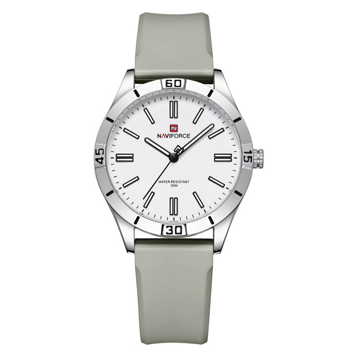 Reloj Naviforce Sport Nf5041 Mujer Goma + Estuche