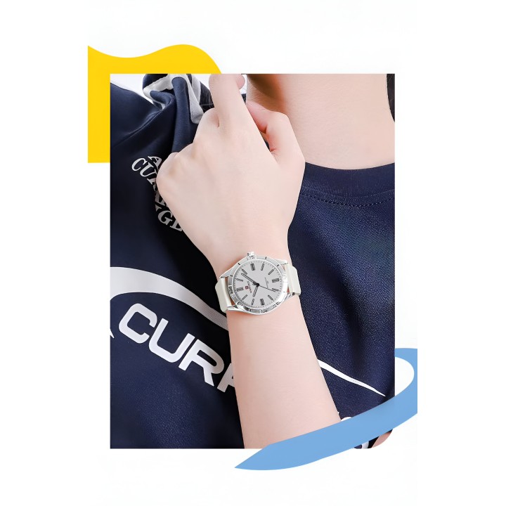 Reloj Naviforce Sport Nf5041 Mujer Goma + Estuche